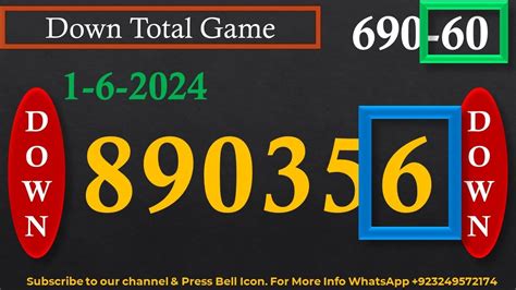 Thai Lottery Down 2 Digit Update .